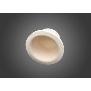 Round bottom alumina ceramic boat crucible for muffle furnace