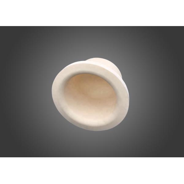 Buy Round bottom alumina ceramic boat crucible for muffle furnace at wholesale prices
