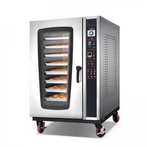 Quality Hot Air Circulation Small Commercial Baking Oven Pizza Buns 10 Trays Gas Electric for sale