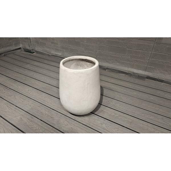 Hand Carved Reinforced Clay Planter Customed For Eco-friendly Gardens