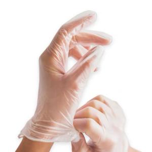 Stretchable Biodegradable Nitrile Disposable Gloves Medical Purposes Ambidextrou