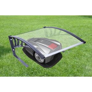 Metal Stand Rain Cover 75x60cm Lawn Robot Garage