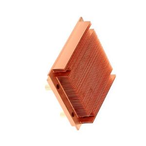 Brass / Bronze Copper Heat Sink , CPU Cooler Extrusion Heat Sink