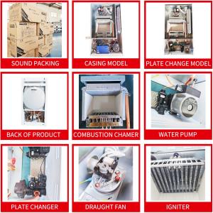 Multifunctional Shell Wall Hung Boilers 32kw Electric Combination Boiler Water
