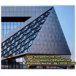 Exterior Perforated metal cladding metal facades aluminum factory in China