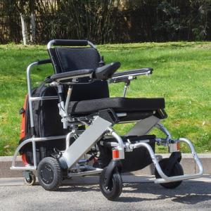 Portable Light Weight Handicapped Folding Electric Power Wheelchair with