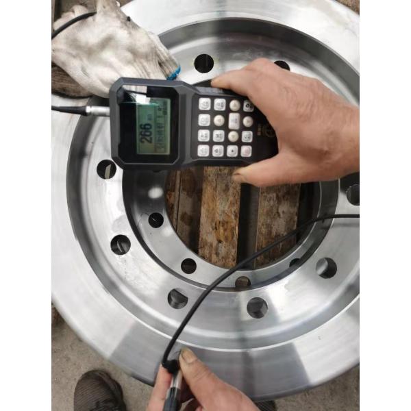 Buy ISO Small Steel Rail Wheels 1450mm Diameter 150-560HB Hardness at wholesale prices