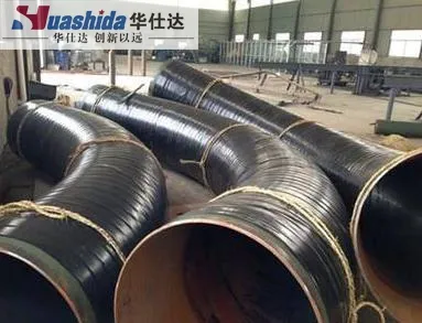Steel Pipe Bend Elbow Derusting 3PE 3lpe Vus Anticorrosion Coating Line