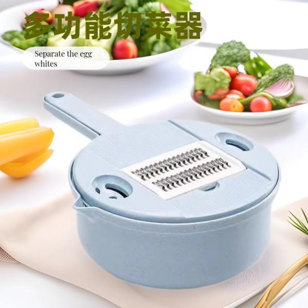 Vegetable Choppers Compact Style Slicer Bowl Shaped Multifunction Fruit Cutting