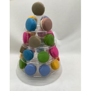 Disposable Plastic 10 Tier Macaron Tower For Cake