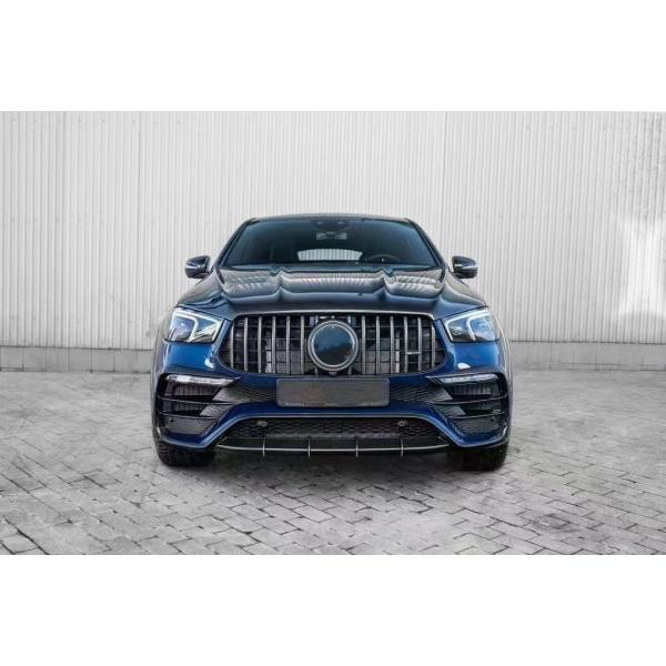 For Mercedes-Benz GLE COUPE Carbon Fiber Body Kit GLE COUPE Upgrades Top Style Carbon Fiber Front Lip Diffuser Widebody Kit