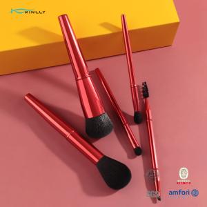 5PCS Metal Handle Cosmetic Brush Set