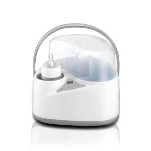 China Portable Baby Bottle Sterilizer 6 Bottle Capacity ABS Material on sale