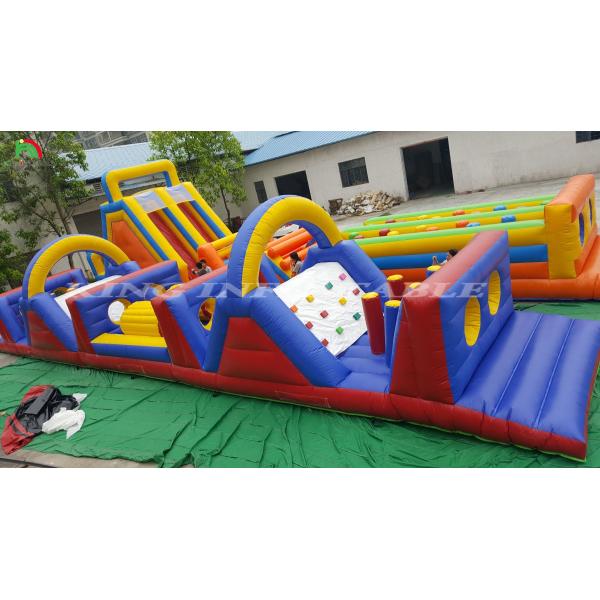 Extreme Insane Inflatable Obstacle Course Adult Extreme Inflatable Large Assault Obstacle Courses