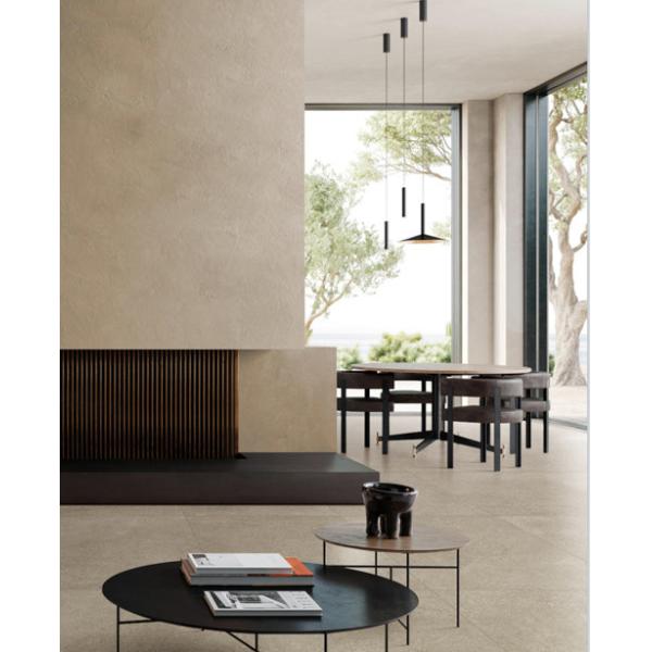 Silk Floor Glazed Cement Look Tile 750*1500mm Big Size Leather Carpet Ceramic Tiles