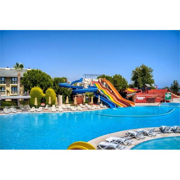 Kids Aqua Amusement Park Equipment Swimming Pool Fiberglass Water Slide