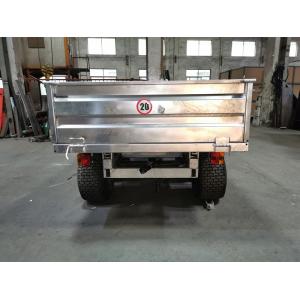 Farm Tractor Trailer With Hot Dip Galvanized; Agriculture Transport Tipping