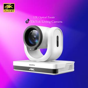 Live Streaming Camera 4K 12X Optical Zoom PTZ HD-MI ToF for TikTok Live Video