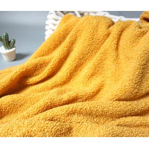 Carpet Jacket Bags Sherpa Fleece Fabric 350gsm 150D 100% Polyester