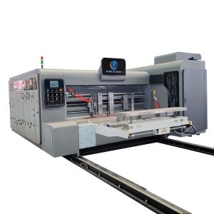 Flexo Water Base Ink Printing Corrugated Box Printing Machine With Slotting