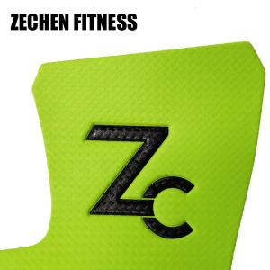 Leather Fingerless Crossfit Grips Workout Gym Fitness Green Gymnastics Carbon