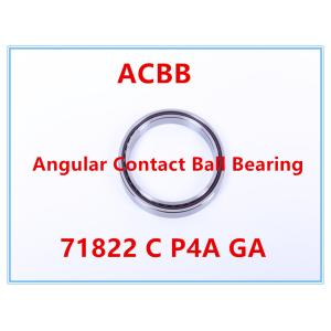 Quality 71822 C P4A GA Angular Contact Ball Bearing for sale
