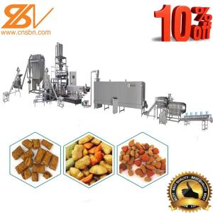 Dry Kibble dog food processing machine Extruder 800-1500kg/h