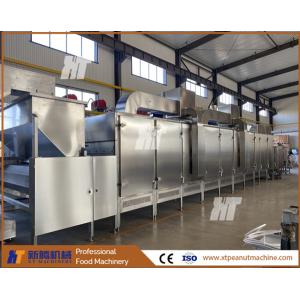 1000kg/H Continuous Roasting Machine SUS304 Automatic Nuts Roasting Machine