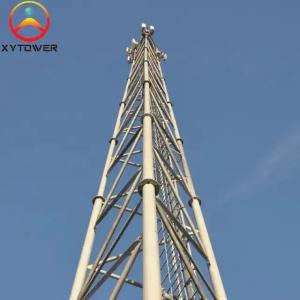 Customized Design 3 Legged Steel Lattice 5G Wifi Telecommunication Tubular