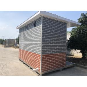 2 Rooms Double Layer Windows 10m2 Prefabricated Modular Toilets