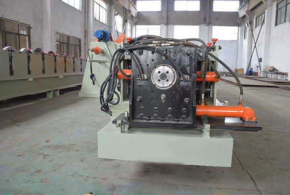 Customized Half Square Gutter Roll Forming Machine Fully Automatic Control By