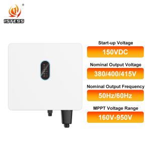 Three Phase Hybrid Solar Inverter Pure Sine Wave IP66 120V-800V 12kw 15kw 20kw