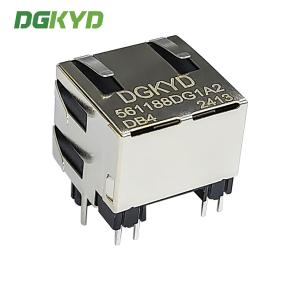 DGKYD561188DG1A2DB4 Single Port Connector Network Socket 1X1 8P8C DIP RJ45