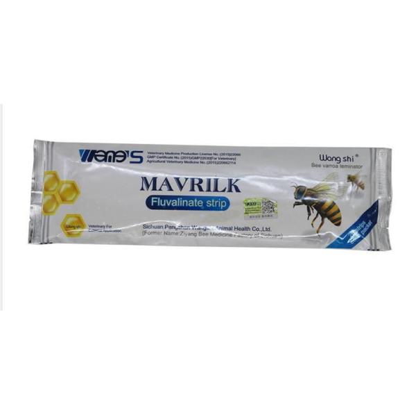 Buy Wangshi Mavrilk Fluvalinate Strips Curing Varroa Mites Of Bees at wholesale prices