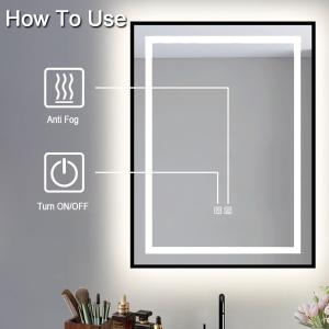 Enhance Your Bathroom Experience with Our LED Bathroom Mirror
