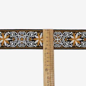 OEKO TEX 5cm Jacquard Polyester Webbing Strap For Clothes
