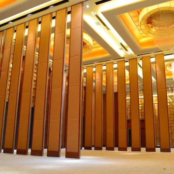 100MM Thickness Sliding Partition Walls / Sound Proof Operable Movable Partition Wall