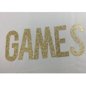 300gsm Letters 5" Tall Gold Glitter Paper Letters For Party Decoration