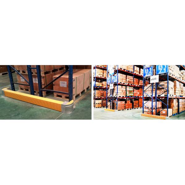 Polymer Ground Safety Barrier Warehouse Safety Barrier Traffic Guardrails