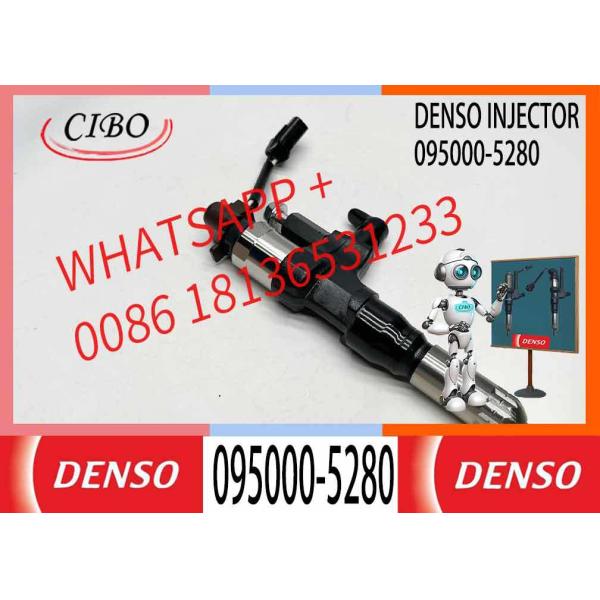 Remanufactured Engine Diesel Fuel Injector 095000-5280 for HINO Truck J08E 23910-1360 23670-E0291 23670-E0290