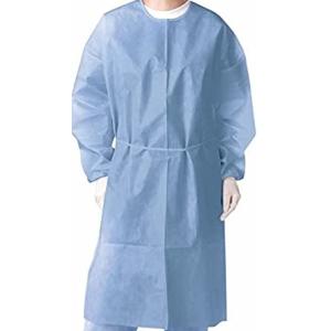 Elastic Cuff Disposable Dressing Gowns Excellent Abrasion Resistance