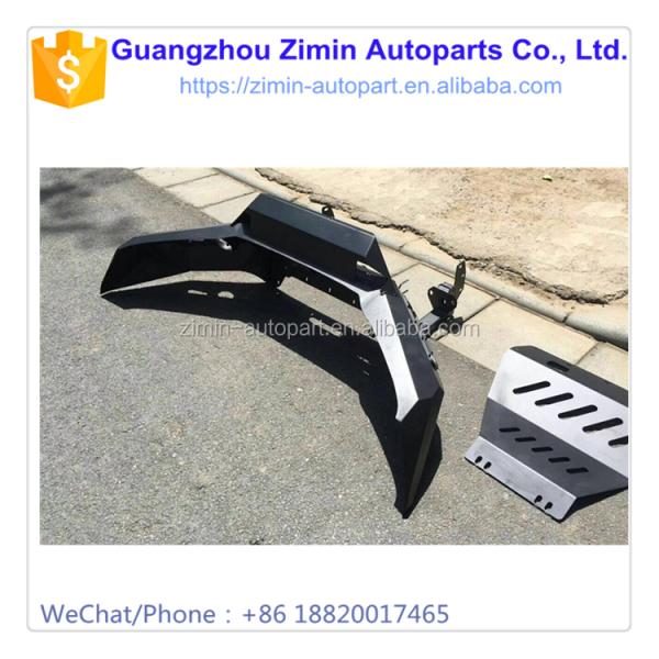 Black Steel Front Bumper for Navara NP300 Enhance Your Off-Roading Experience