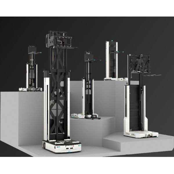 Very Narrow Aisle Fork-type Autonomous Mobile Robot
