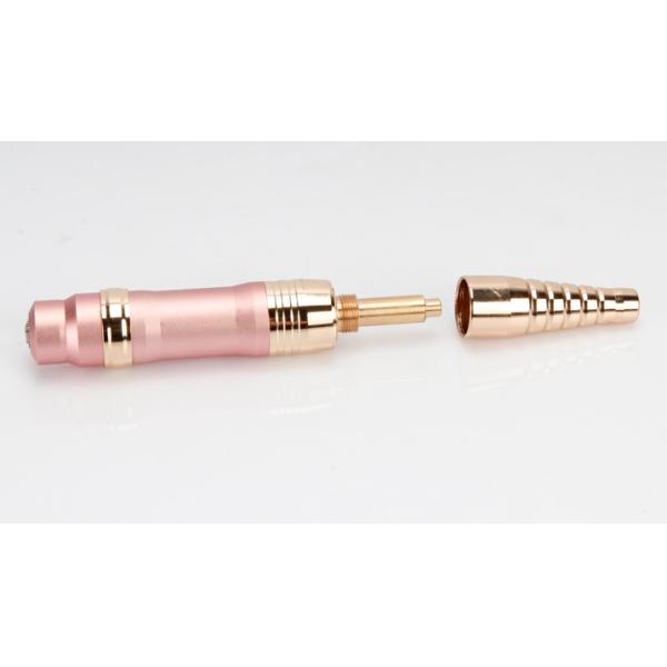10V Gold Rotary Makeup Tattoo Machine / Semi Permanent Makeup Pen For Eyebrow And Lip