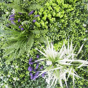 Backyard Artificial Green Walls , Anti UV Boxwood Greenery Wall