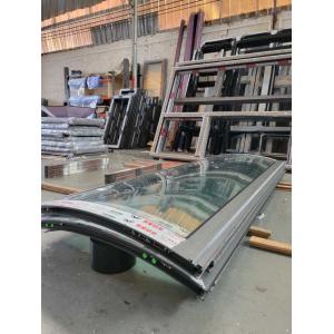 White / Black Aluminium Glass Sliding Windows , Strong Aluminium Fly Screen