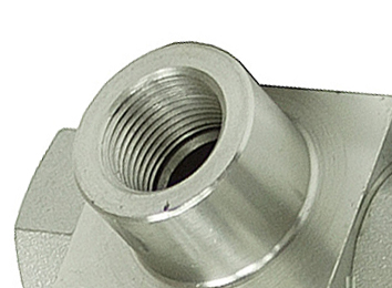 Extra High Pressure Three Way Stainless Steel Ball Valve Manual Valve