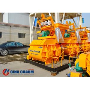 Quality Heavy Duty Horizontal Trailer JS750 Concrete Mixer Machine for sale