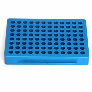 Quality Light Aluminum Cnc Machined Parts , Medical Testing Holders Machined Aluminum Parts for sale