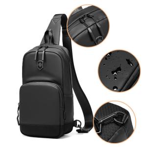 Waterproof Oxford Cloth Mens Shoulder Chest Sling Bag 19*10*34cm